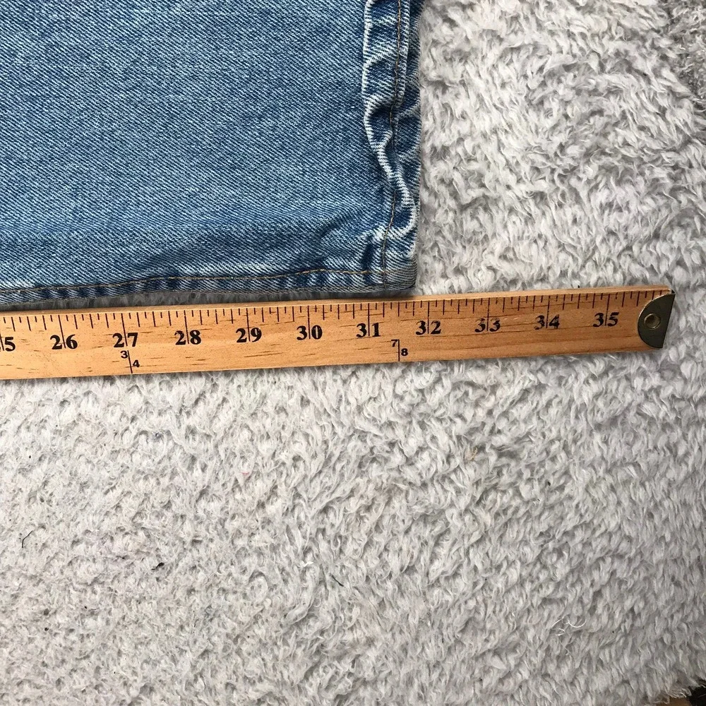 Levis 560 Jeans Mens 40(39x32) Blue Loose Fit Tapered Leg Light Wash USA Vtg 90s